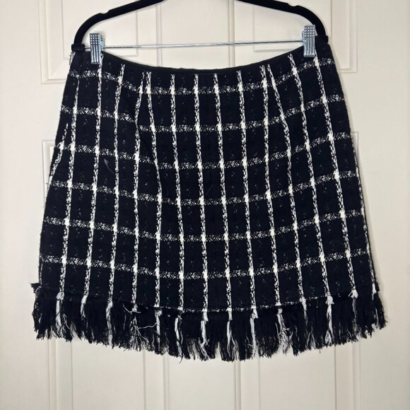 Tory Burch Tweed Skirt Sz 12 - Picture 2 of 3